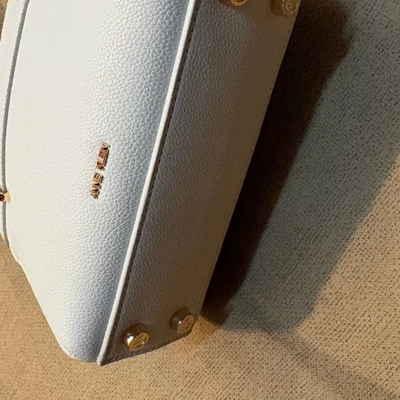 Anne Klein Elegant Belted Handbag - Mint - Picture 6 of 11